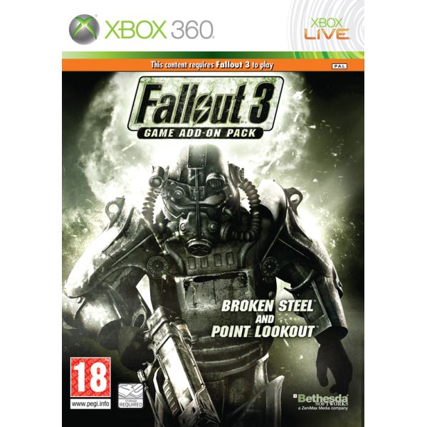 Fallout 3: Add on Pack Two (Broken Steel + Point Lookout)