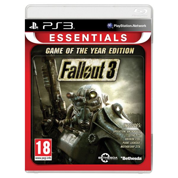 Fallout 3 (Game of the Year Edition) [PS3] - BAZAR (použité zboží)