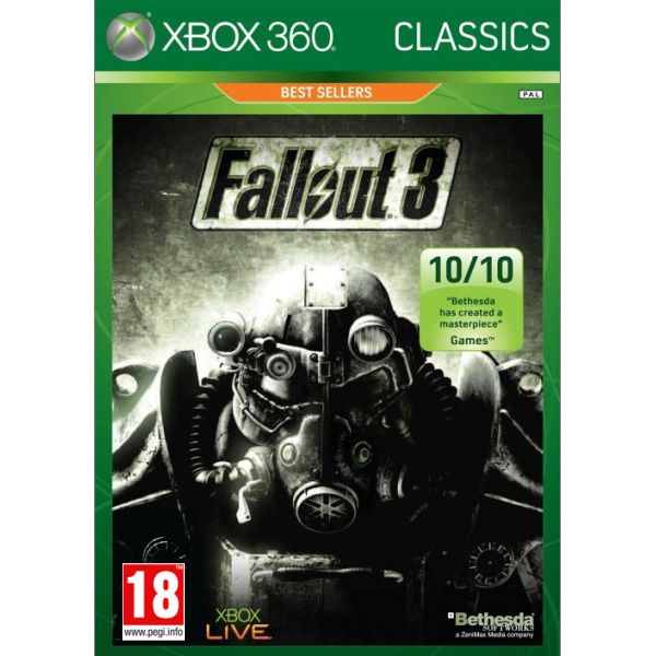 Fallout 3[XBOX 360]-BAZAR (použité zboží)