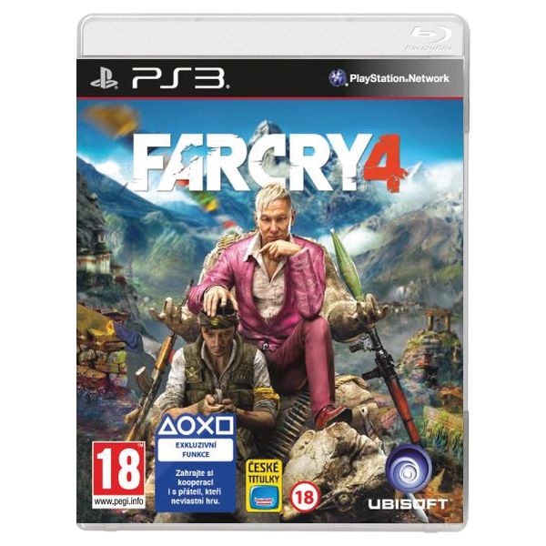 Far Cry 4 CZ[PS3]-BAZAR (použité zboží)