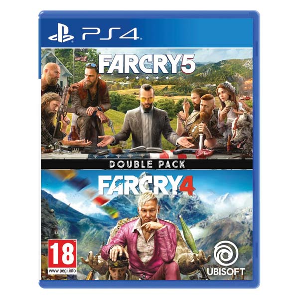 Far Cry 5 & Far Cry 4 (Double Pack)[PS4]-BAZAR (použité zboží)