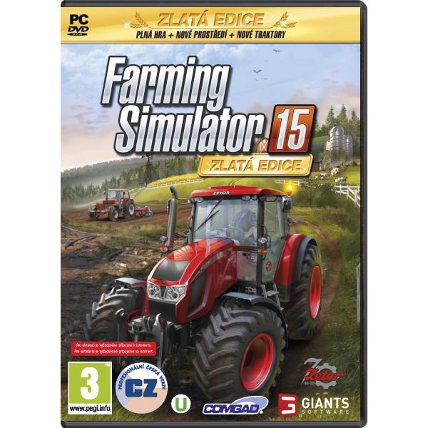 Farming Simulator 15 CZ (Zlatá Edice)