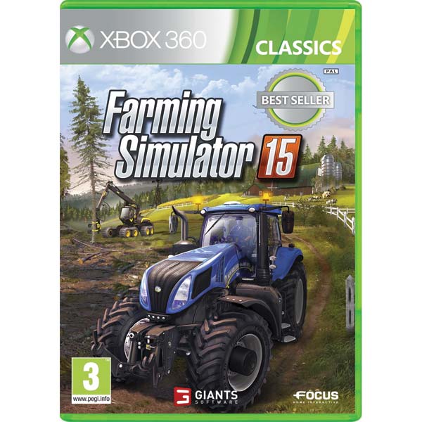 Farming Simulator 15 [XBOX 360] - BAZAR (použité zboží)