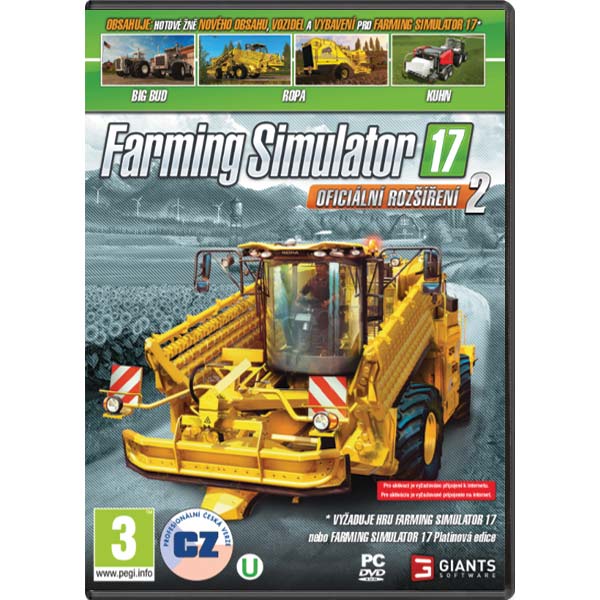 Farming Simulator 17 CZ (Oficiální rozšíření 2)