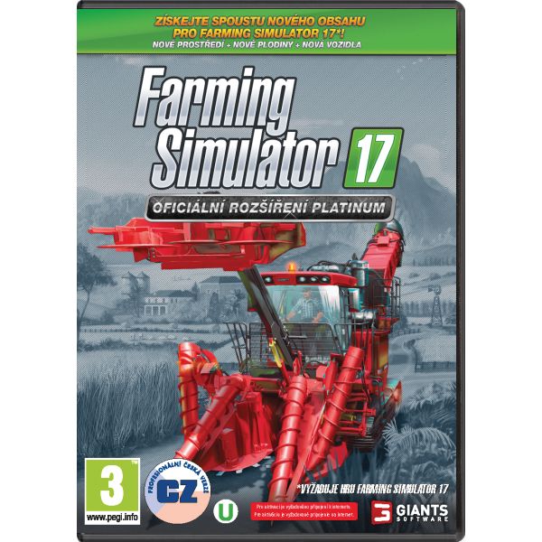 Farming Simulator 17 CZ (Oficiální rozšíření Platinum)