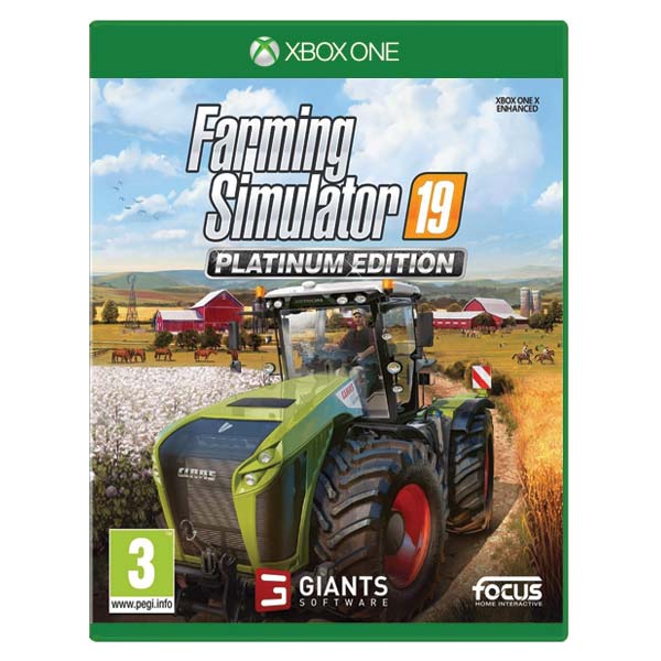 Farming Simulator 19 CZ (Platinum Edition)[XBOX ONE]-BAZAR (použité zboží)