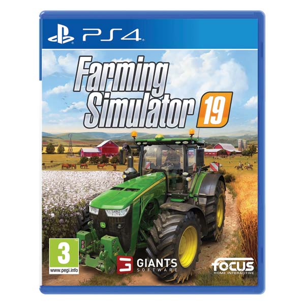 Farming Simulator 19 CZ [PS4] - BAZAR (použité zboží)