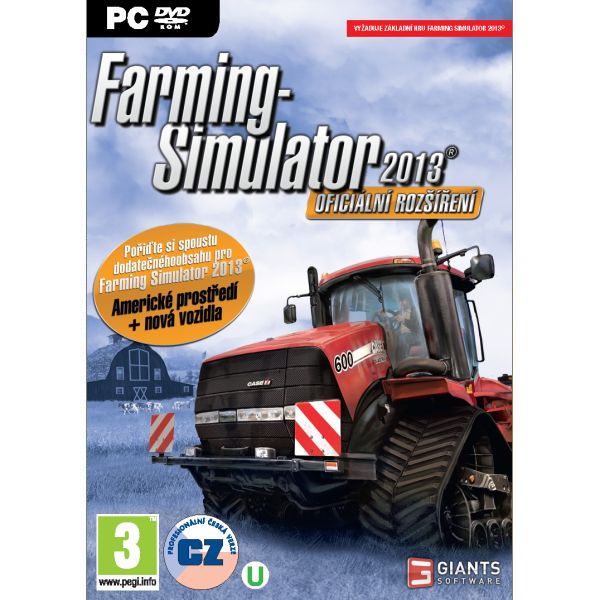 Farming Simulator 2013-Titanium datadisk CZ
