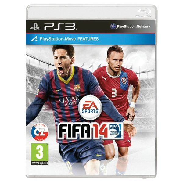 FIFA 14 CZ[PS3]-BAZAR (použité zboží)