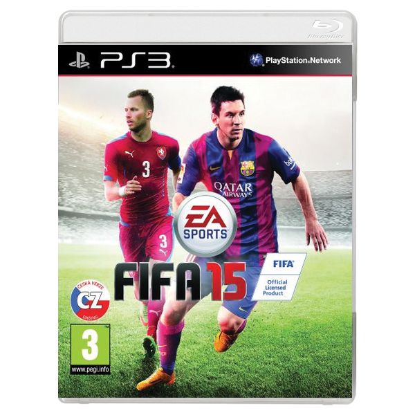 FIFA 15 CZ[PS3]-BAZAR (použité zboží)