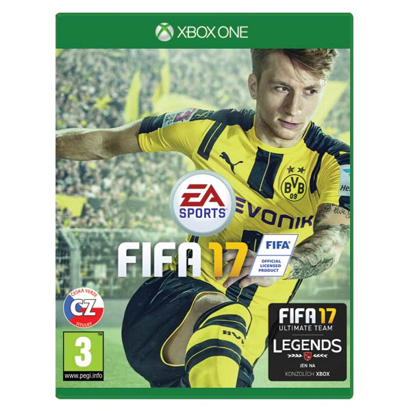 FIFA 17 CZ[XBOX ONE]-BAZAR (použité zboží)