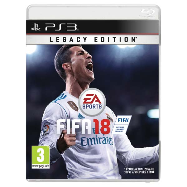 FIFA 18 (Legacy Edition)[PS3]-BAZAR (použité zboží)