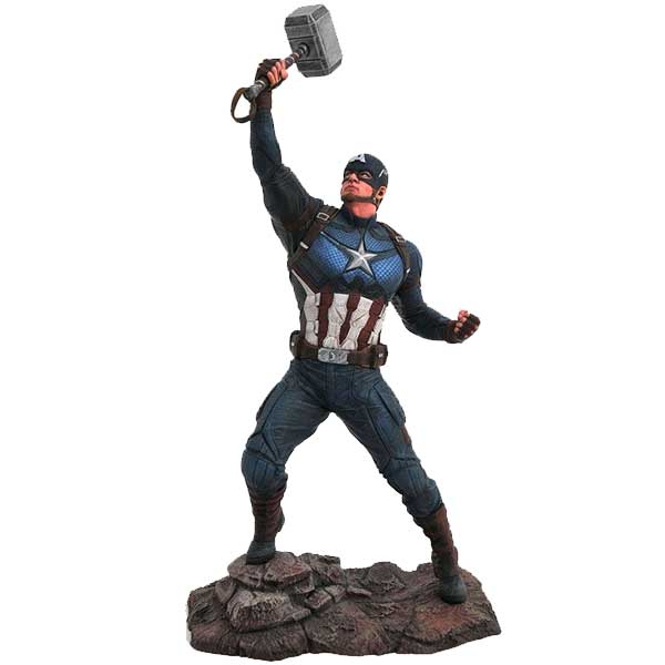 Figurka Marvel Movie Gallery Avengers: Endgame Captain America PVC Diorama