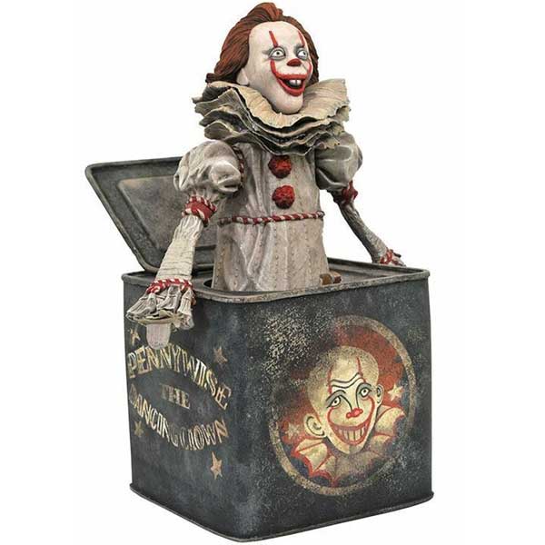 Figurka Pennywise In the Box Gallery Diorama (IT)