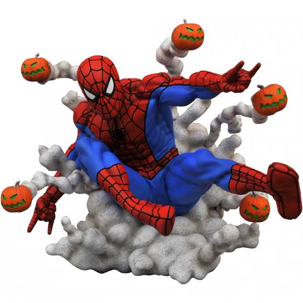 Figurka Spider Man (Pumpkin Bombs) Gallery Diorama