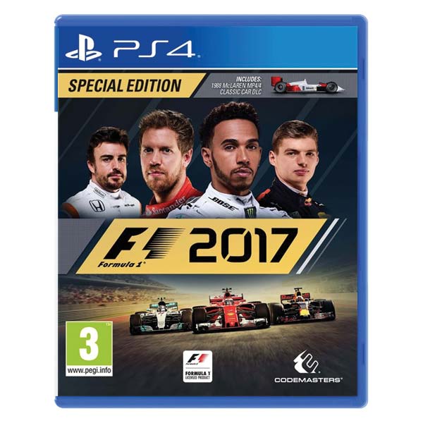Formula 1 2017 (speciální vydání)[PS4]-BAZAR (použitý tovar)