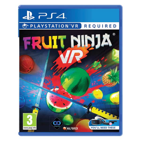 Fruit Ninja VR [PS4] - BAZAR (použité zboží)