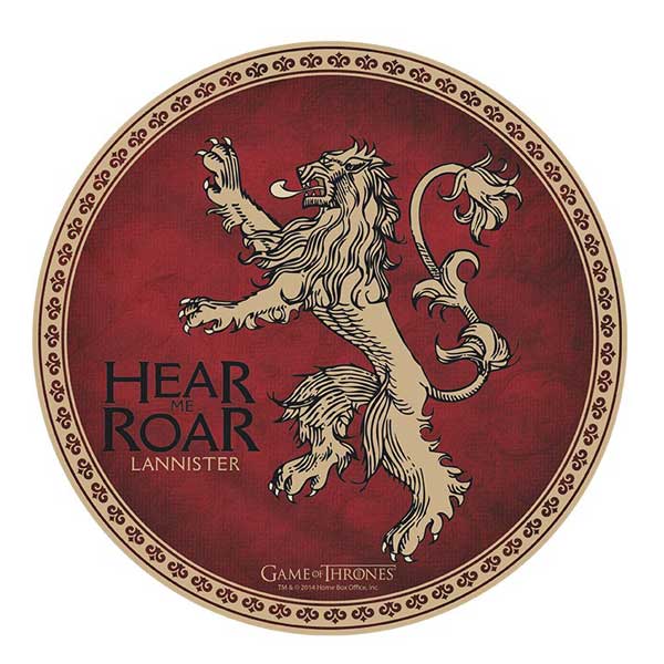 Game of Thrones Mousepad-Lannister