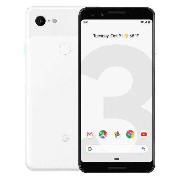 Google Pixel 3, Single SIM, 64GB | White, Třída B - použito s DPH, záruka 12 měsíců