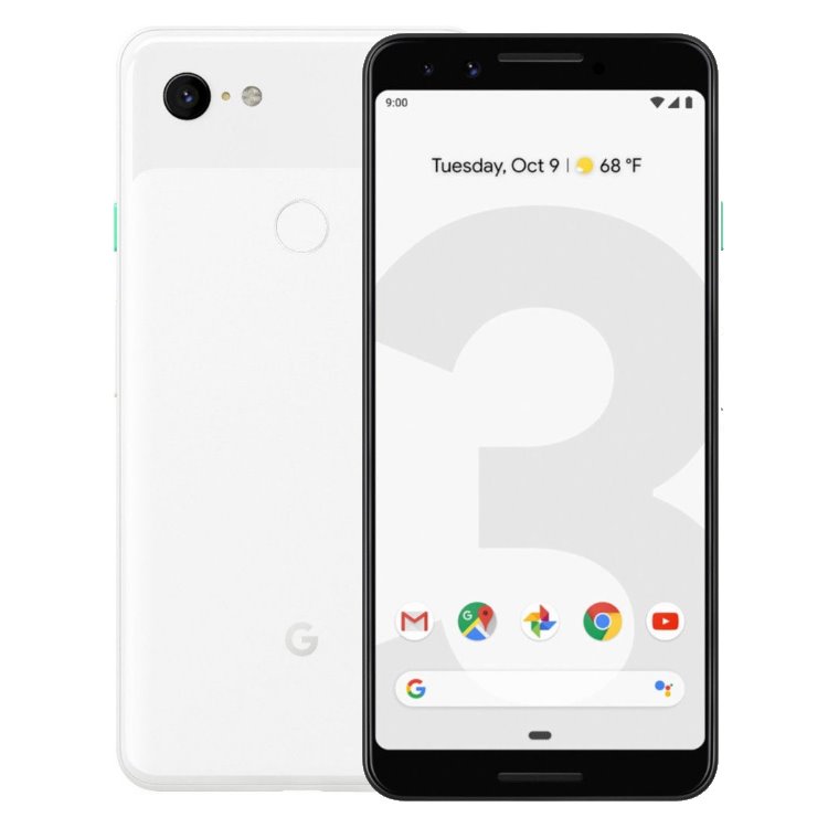 Google Pixel 3, Single SIM, 64GB | White, Třída B - použito s DPH, záruka 12 měsíců Google Pixel 3, Single SIM, 64GB | White, Třída B - použito s DPH, záruka 12 měsíců