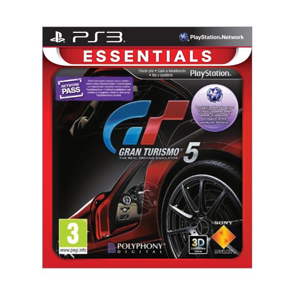 Gran Turismo 5-PS3-BAZAR (použité zboží)