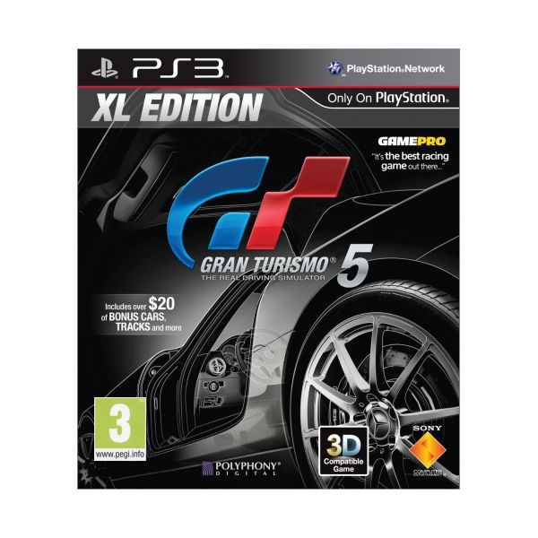 Gran Turismo 5 (XL Edition)[PS3]-BAZAR (použité zboží)