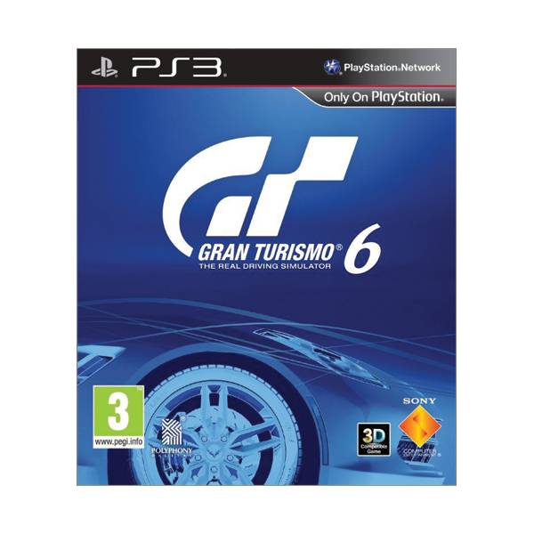 Gran Turismo 6 CZ-PS3-BAZAR (použité zboží)
