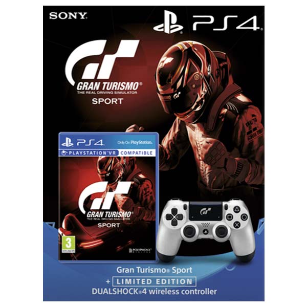 Gran Turismo Sport + DualShock 4 Wireless Controller v2 (Gran Turismo Sport Limited Edition) PS4