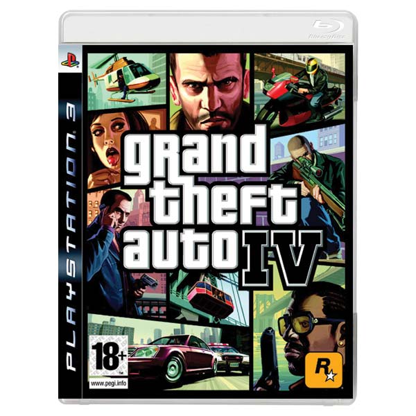 Grand Theft Auto 4 PS3-BAZAR (použité zboží)