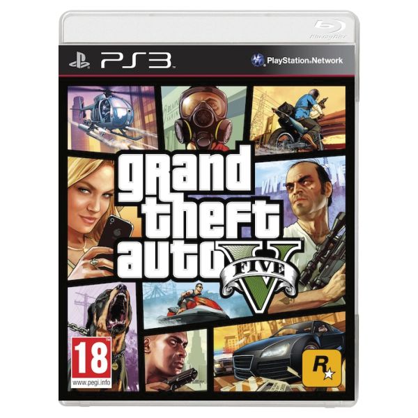 Grand Theft Auto 5-PS3-BAZAR (použité zboží)