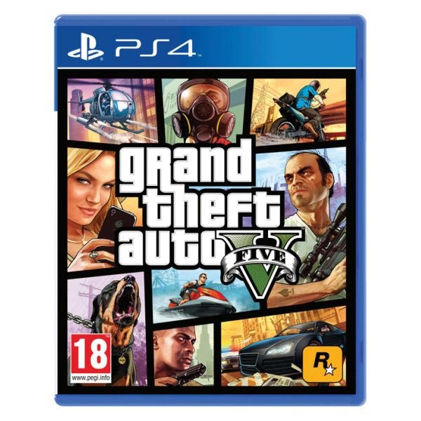 Grand Theft Auto 5[PS4]-BAZAR (použité zboží)