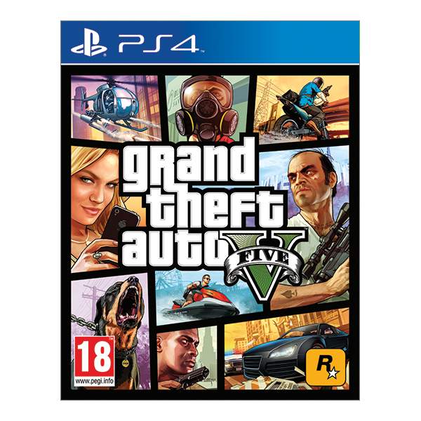 Grand Theft Auto 5[PS4]-BAZAR (použité zboží)
