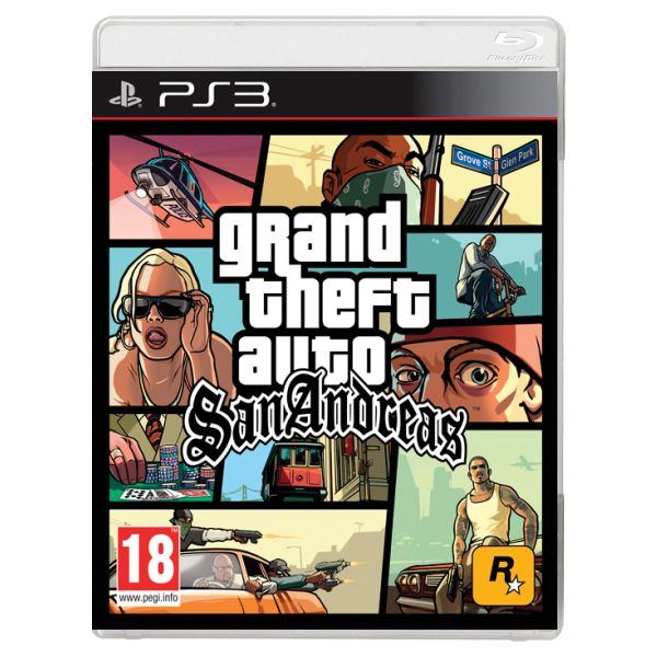 Grand Theft Auto: San Andreas[PS3]-BAZAR (použité zboží)