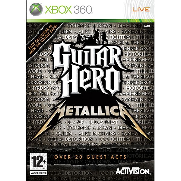 Guitar Hero: Metallica [XBOX 360] - BAZAR (použité zboží)