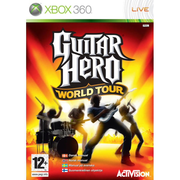 Guitar Hero: World Tour [XBOX 360] - BAZAR (použité zboží)