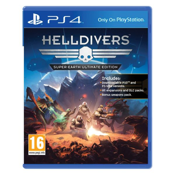 Helldivers (Super-Earth Ultimate Edition)[PS4]-BAZAR (použité zboží)