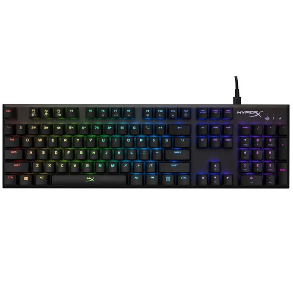 Herní klávesnice HyperX Alloy FPS RGB Mechanical Gaming Keyboard, Silver Speed US