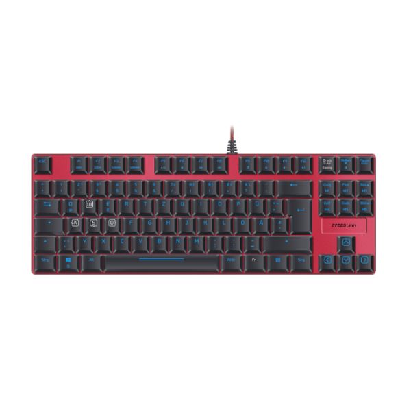 Herní klávesnice Speedlink Ultor Illuminated Mechanical Gaming Keyboard, černá