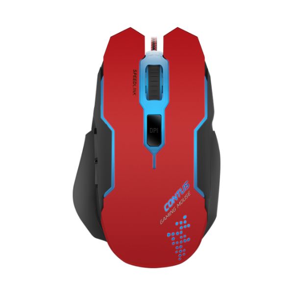 Herní myš Speedlink Contus Gaming Mouse, černo-červená Herní myš Speedlink Contus Gaming Mouse, černo-červená