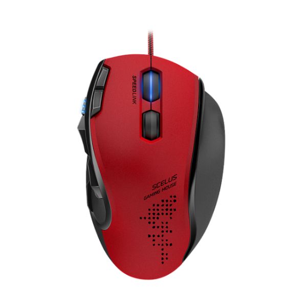 Herní myš Speedlink Scelus Gaming Mouse, černo-červená