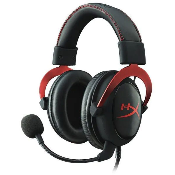HP HyperX Cloud II - Pro Gaming Headset, Red