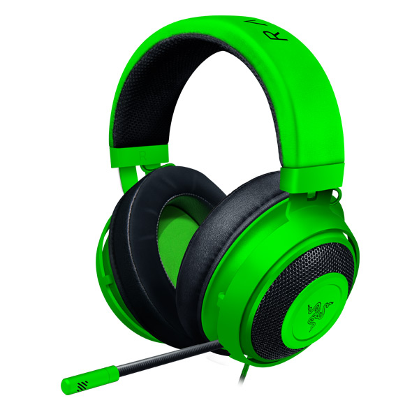 Herní sluchátka Razer Kraken, green (2019 Edition)