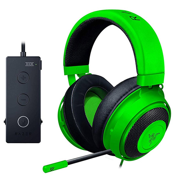 Herní sluchátka Razer Kraken, green (Tournament Edition)