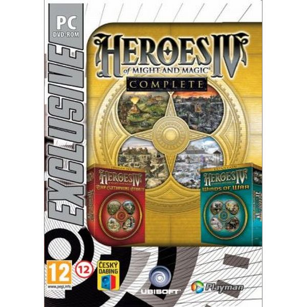 Heroes of Might & Magic 4 GOLD (+ datadisky) CZ Heroes of Might & Magic 4 GOLD (+ datadisky) CZ