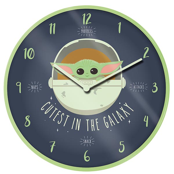 Hodiny Cutest In The Galaxy (Star Wars: The Mandalorian) Hodiny Cutest In The Galaxy (Star Wars: The Mandalorian)