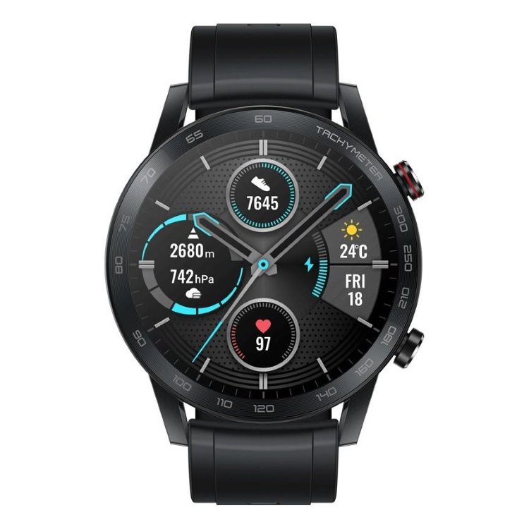 Honor MagicWatch 2, 46mm | Black, Třída A +-použité, záruka 12 měsíců