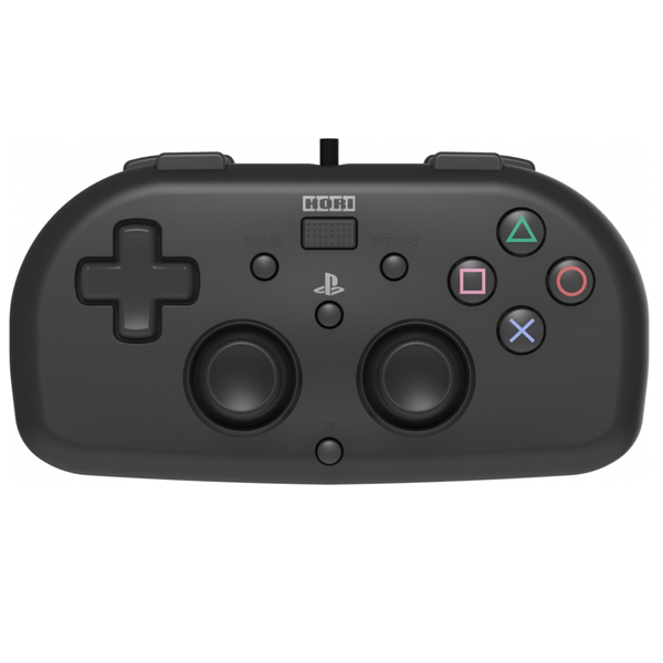 HORI Wired Mini Gamepad for Playstation 4, black