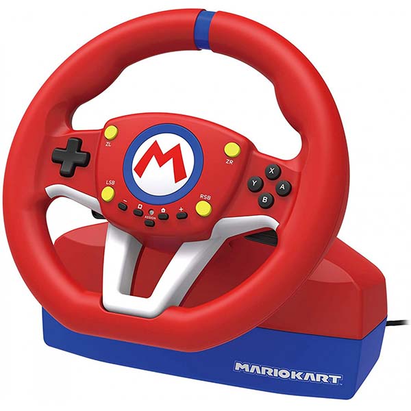 HORI SWITCH Mario Kart Racing Wheel Pro MINI, red - OPENBOX (Rozbalené zboží s plnou zárukou)