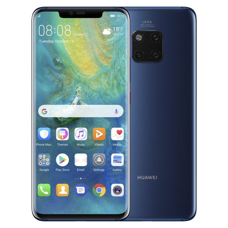 Huawei Mate 20 Pro, 6/128GB, Dual SIM | Blue-prasklý displej