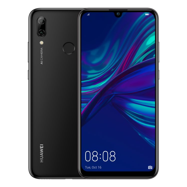 Huawei P Smart 2019, Dual SIM, midnight black,Třída B - použito, záruka 12 měsíců